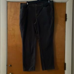 Talbots women’s 18w gray pants like new